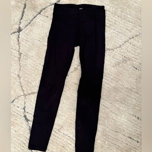 ATHLETA girl black 25 mid rise leggings